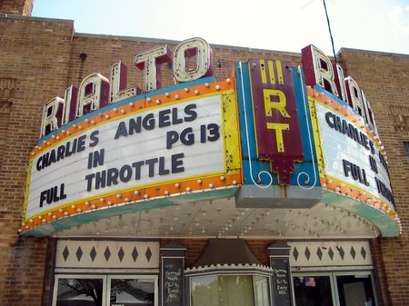 Rialto Theatre - Marquee Close-Up